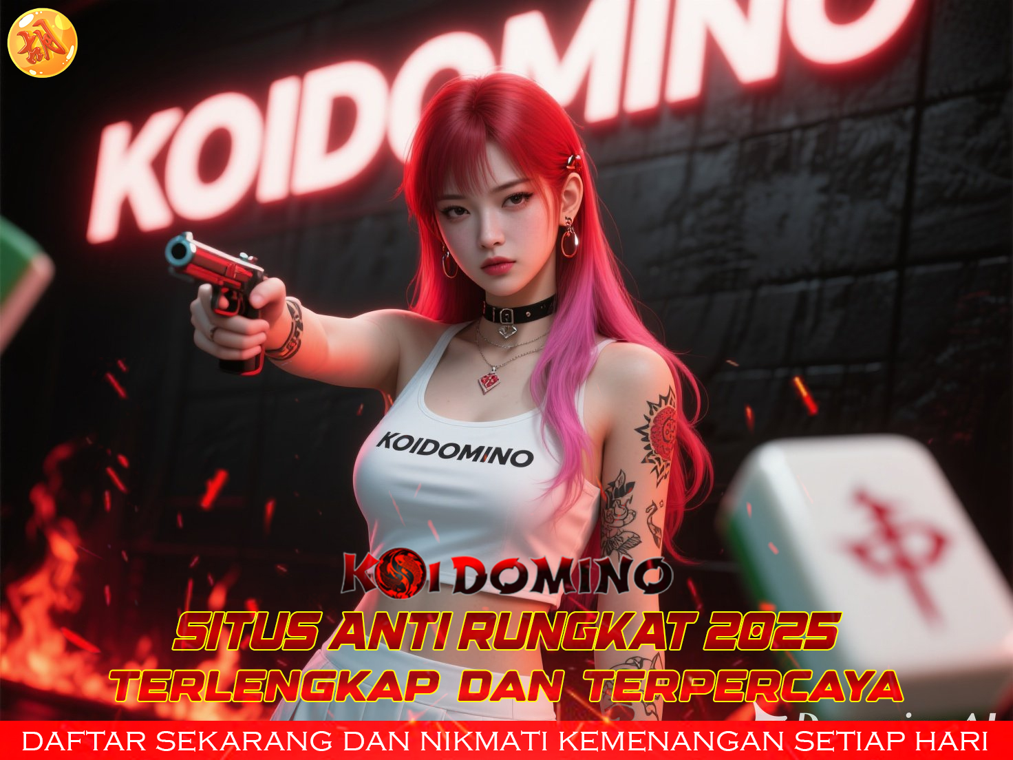 KOIDOMINO: Zona Slot 24 Jam dengan RTP Tinggi & Bonus Harian